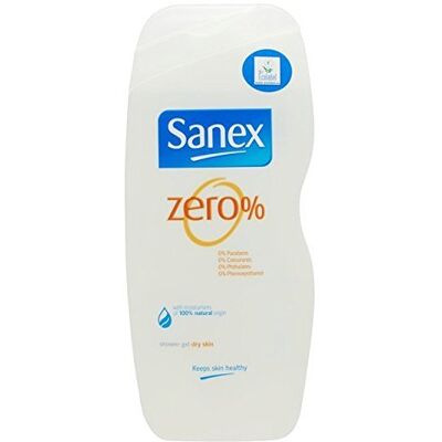 Sanex 0% Shower Gel for Dry Skin 250ml by - Publicité Sanex 0% Shower Gel for Dry Skin 250ml by - Publicité