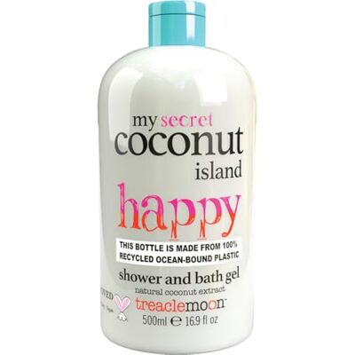 Treaclemoon Treacle Lune Bain De L'Île De Noix De Coco Et Gel Douche 500Ml - Publicité Treaclemoon Treacle Lune Bain De L'Île De Noix De Coco Et Gel Douche 500Ml - Publicité