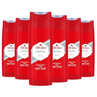 Old Spice - Original - 400 ml - 6 pack - Gel douche - Publicité Old Spice - Original - 400 ml - 6 pack - Gel douche - Publicité