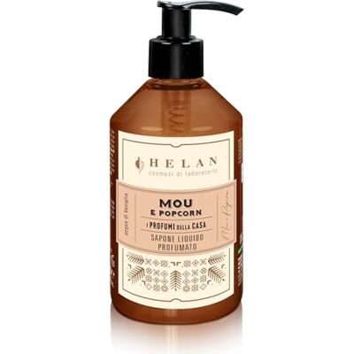 Helan Mou e Popcorn Savon liquide tonifiant parfumé à l'eau de vanille, gel nettoyant naturel délicat pour les mains, 300 ml - Publicité Helan Mou e Popcorn Savon liquide tonifiant parfumé à l'eau de vanille, gel nettoyant naturel délicat pour les mains, 300 ml - Publicité