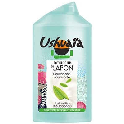 Ushuaia Ushuaïa Douceur du Japon Douche-Soin Nourrissante Lait de Riz & Thé Japonais 250 ml - Publicité Ushuaia Ushuaïa Douceur du Japon Douche-Soin Nourrissante Lait de Riz & Thé Japonais 250 ml - Publicité