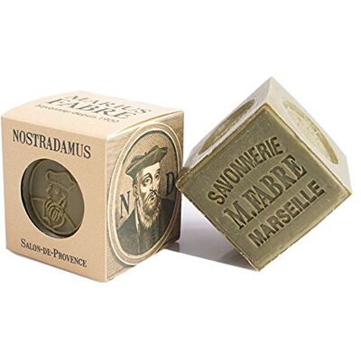 Marius Fabre Savon DE Marseille Vert 200 G A L Huile D Olive dans Un Etui NOSTRADAMUS MF200VNOST - Publicité Marius Fabre Savon DE Marseille Vert 200 G A L Huile D Olive dans Un Etui NOSTRADAMUS MF200VNOST - Publicité