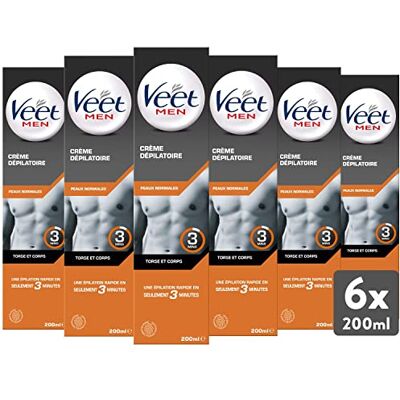 Veet - Lot De 6 Crèmes - 6-pack - Publicité Veet - Lot De 6 Crèmes - 6-pack - Publicité