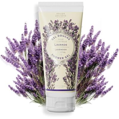 Panier des Sens Gel Douche Hydratant Lavande 200ml Peau Douce Nettoie en douceur, 96% naturel, huile de karité, parfum lavande aromatique inspiré de Provence. Publicité Panier des Sens Gel Douche Hydratant Lavande 200ml Peau Douce Nettoie en douceur, 96% naturel, huile de karité, parfum lavande aromatique inspiré de Provence. Publicité