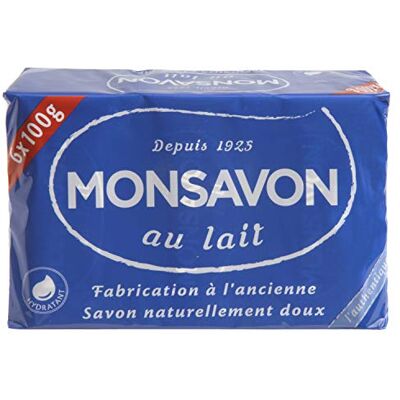 Monsavon Savon Lavant Antibactérien, Formule Testée Dermatologiquement, Pour une peau douce et hydratée, Sans Paraben (Lot de 6x100ml) - Publicité Monsavon Savon Lavant Antibactérien, Formule Testée Dermatologiquement, Pour une peau douce et hydratée, Sans Paraben (Lot de 6x100ml) - Publicité