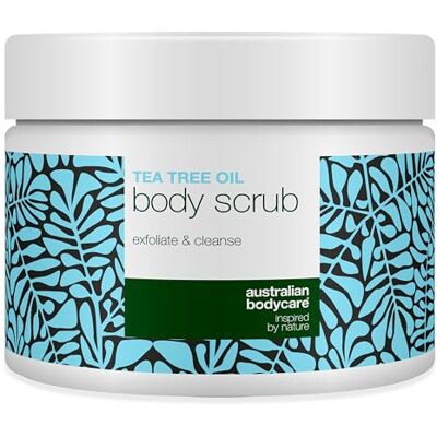 Australian Bodycare Gommage Corporelle Body Scrub (400 ml) Gommage Exfoliant pour Impuretés, Boutons, et Saletés sur Corps, Dos et Pieds À l’Huile d’Arbre à Thé - Publicité Australian Bodycare Gommage Corporelle Body Scrub (400 ml) Gommage Exfoliant pour Impuretés, Boutons, et Saletés sur Corps, Dos et Pieds À l’Huile d’Arbre à Thé - Publicité