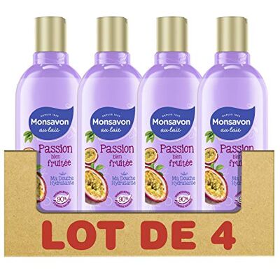Monsavon - Passion Bien Fruitée - Gel douche - Publicité Monsavon - Passion Bien Fruitée - Gel douche - Publicité