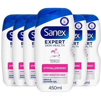 Gel douche hypoallergénique Sanex BiomeProtect - Gel douche - Publicité Gel douche hypoallergénique Sanex BiomeProtect - Gel douche - Publicité