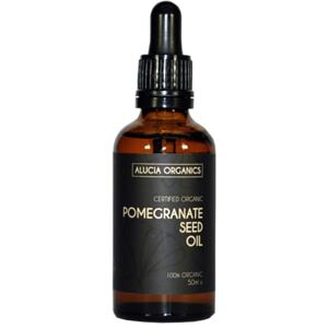 ALUCIA ORGANICS Huile de grenade certifiée bio de 50ml Pur, naturel, pressé à froid, végétalien, sans cruauté, pour la peau, le visage et le corps - Publicité ALUCIA ORGANICS Huile de grenade certifiée bio de 50ml Pur, naturel, pressé à froid, végétalien, sans cruauté, pour la peau, le visage et le corps - Publicité