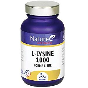 Nature Attitude L-lysine 1000 60 gélules - Publicité Nature Attitude L-lysine 1000 60 gélules - Publicité