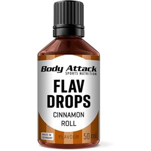 Body Attack Nutrition Flav Drops (50ml) Arômes et édulcorants Arômes zéro calories Cannelle - Publicité Body Attack Nutrition Flav Drops (50ml) Arômes et édulcorants Arômes zéro calories Cannelle - Publicité