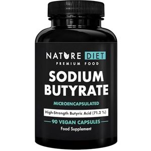 Nature Diet Butyrate de Sodium Haute Concentration 720 mg par Portion Soutient l’Équilibre Digestif & Intestinal 90 Gélules Cure de 45 Jours par - Publicité Nature Diet Butyrate de Sodium Haute Concentration 720 mg par Portion Soutient l’Équilibre Digestif & Intestinal 90 Gélules Cure de 45 Jours par - Publicité