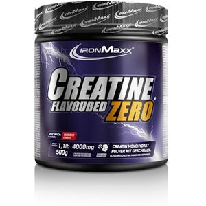 IronMaxx Créatine en poudre Flavoured Zero Cerise 500g – 4500 mg de créatine monohydrate par portion, végan, sans sucre, complément sportif goût cerise pour musculation et fitness - Publicité IronMaxx Créatine en poudre Flavoured Zero Cerise 500g – 4500 mg de créatine monohydrate par portion, végan, sans sucre, complément sportif goût cerise pour musculation et fitness - Publicité