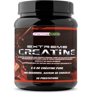 Farma Fusion Créatine Monohydrate 100% microfiltrée 5000mg de Créatine par dose journalière Améliore l'endurance physique et la croissance musculaire Dissolution facile 300g Chocolat - Publicité Farma Fusion Créatine Monohydrate 100% microfiltrée 5000mg de Créatine par dose journalière Améliore l'endurance physique et la croissance musculaire Dissolution facile 300g Chocolat - Publicité