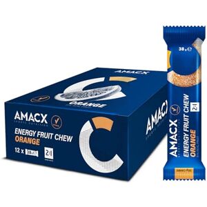 Amacx Energy Fruit Chew - Bonbons aux fruits à l’orange - Publicité Amacx Energy Fruit Chew - Bonbons aux fruits à l’orange - Publicité