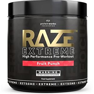 The Protein Works Raze Extreme Pre-Workout - Energy Drink - Publicité The Protein Works Raze Extreme Pre-Workout - Energy Drink - Publicité