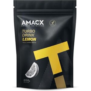 Amacx Turbo Drink Poudre pour Sportifs – 850g – Boisson Isotonique Hydratation – Boisson Energisante avec Électrolytes – Mélange de Glucides avec Electrolyte et Sels Minéraux – Citron - Publicité Amacx Turbo Drink Poudre pour Sportifs – 850g – Boisson Isotonique Hydratation – Boisson Energisante avec Électrolytes – Mélange de Glucides avec Electrolyte et Sels Minéraux – Citron - Publicité