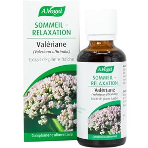 A.Vogel – Complément alimentaire Action ciblée Insomnie & Sommeil Réparateur – Relaxant et Sans mélatonine Extrait de plante fraîche valériane Valériane gouttes 50 ml - Publicité A.Vogel – Complément alimentaire Action ciblée Insomnie & Sommeil Réparateur – Relaxant et Sans mélatonine Extrait de plante fraîche valériane Valériane gouttes 50 ml - Publicité
