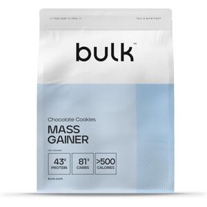 Bulk Complete Mass Gainer Chocolat Cookies 2.5kg 45g de protéines et 5g de BCAA par portion Gain de masse hypercalorique Facile à mélanger Délicieux arômes - Publicité Bulk Complete Mass Gainer Chocolat Cookies 2.5kg 45g de protéines et 5g de BCAA par portion Gain de masse hypercalorique Facile à mélanger Délicieux arômes - Publicité
