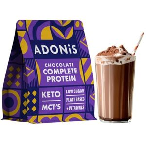 ADONIS Keto Shake Goût de chocolat crémeux Faible en glucides Poudre de protéines de qualité supérieure pour le développement musculaire et la régénération Parfait pour le régime céto et le - Publicité ADONIS Keto Shake Goût de chocolat crémeux Faible en glucides Poudre de protéines de qualité supérieure pour le développement musculaire et la régénération Parfait pour le régime céto et le - Publicité