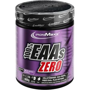 IronMaxx 100% EAAs Zero Wildberry 500 g - Complément alimentaire - Publicité IronMaxx 100% EAAs Zero Wildberry 500 g - Complément alimentaire - Publicité