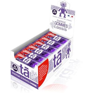 TA Énergies Gommes Cassis – 24 x 30 g (Boîte) Apport d’Énergie Insnnée 24 g Glucides, Caféine 50 MG, Électrolytes & Vimine C – Made in France - Publicité TA Énergies Gommes Cassis – 24 x 30 g (Boîte) Apport d’Énergie Insnnée 24 g Glucides, Caféine 50 MG, Électrolytes & Vimine C – Made in France - Publicité