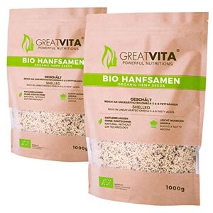 Mea Vita MeaVita Paquet de 2 Graines de Chanvre Biologique Pelées 1 kg - Publicité Mea Vita MeaVita Paquet de 2 Graines de Chanvre Biologique Pelées 1 kg - Publicité