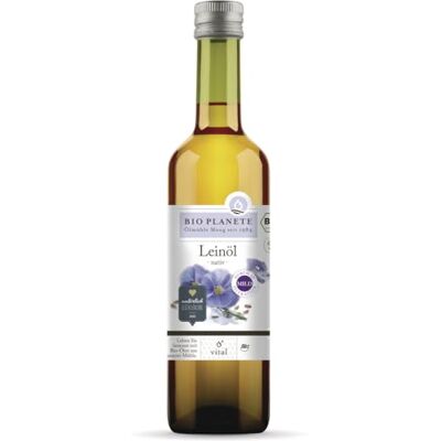 BIO PLANET Huile de lin native filtration 3D 500ml - Publicité BIO PLANET Huile de lin native filtration 3D 500ml - Publicité