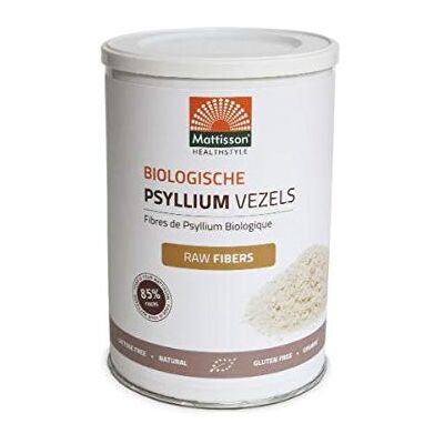 Mattisson Fibres de Psyllium Bio - 250g - Publicité Mattisson Fibres de Psyllium Bio - 250g - Publicité