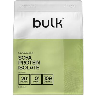 Bulk Isolat De Protéine De Soja, Protéine Vegan en Poudre, Nature, 2,5 kg Shake protéiné végétalien - Publicité Bulk Isolat De Protéine De Soja, Protéine Vegan en Poudre, Nature, 2,5 kg Shake protéiné végétalien - Publicité