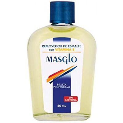 Enlèvement de Vernis à Ongles Masglo à la Vitamine E - Sans Acétone - 60mL - Publicité Enlèvement de Vernis à Ongles Masglo à la Vitamine E - Sans Acétone - 60mL - Publicité