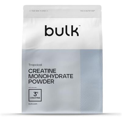 Bulk Créatine Monohydrate Poudre 500 g 147 portions Créatine micronisée pure Tropical Vegan et Halal Idéal pour le fitness, l'entraînement et la salle de sport Facile à dissoudre - Publicité Bulk Créatine Monohydrate Poudre 500 g 147 portions Créatine micronisée pure Tropical Vegan et Halal Idéal pour le fitness, l'entraînement et la salle de sport Facile à dissoudre - Publicité