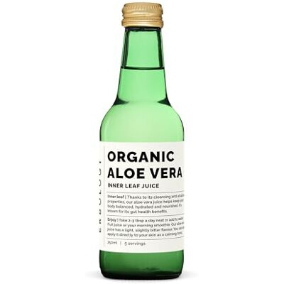 Erbology Jus d'Aloe Vera 100% Bio 250 ml Soutient l'Immunité et la Santé Intestinale Directement de la Ferme en Espagne Non Dilué Sans Sucre Ajouté ni Conservateurs Artificiels - Publicité Erbology Jus d'Aloe Vera 100% Bio 250 ml Soutient l'Immunité et la Santé Intestinale Directement de la Ferme en Espagne Non Dilué Sans Sucre Ajouté ni Conservateurs Artificiels - Publicité