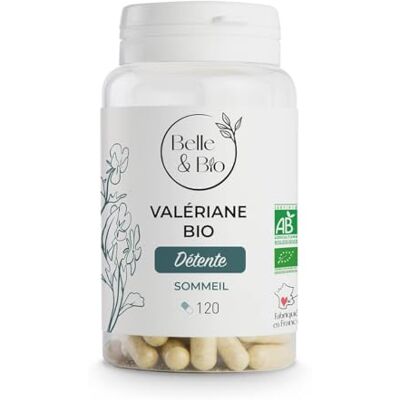 BIO + DETENTE&RELAXATION Valériane Bio 120 Gélules Bonne Humeur Certifié Bio Fabriqué en France - Publicité BIO + DETENTE&RELAXATION Valériane Bio 120 Gélules Bonne Humeur Certifié Bio Fabriqué en France - Publicité