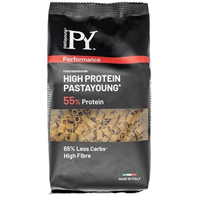PY PASTA YOUNG Design Pasta Young High Protein 55% Tubetti, 250 g Beutel - Publicité PY PASTA YOUNG Design Pasta Young High Protein 55% Tubetti, 250 g Beutel - Publicité