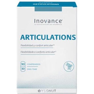 Inovance ARTICULACIONES 90comp. – comprimés faciles à intégrer à la routine quotidienne, boîte de 90 comprimés, facile à intégrer dans la routine de la journée et convient à ceux qui privilégient des produits - Publicité Inovance ARTICULACIONES 90comp. – comprimés faciles à intégrer à la routine quotidienne, boîte de 90 comprimés, facile à intégrer dans la routine de la journée et convient à ceux qui privilégient des produits - Publicité