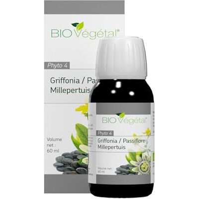 BIO + Millepertuis Bio Griffonia Bio Passiflore Bio Extraits Fluides / Gouttes Buvables Equilibre Emotionnel et Humeur Positive Haute concentration (1:1) 60 ml avec pipette doseuse - Publicité BIO + Millepertuis Bio Griffonia Bio Passiflore Bio Extraits Fluides / Gouttes Buvables Equilibre Emotionnel et Humeur Positive Haute concentration (1:1) 60 ml avec pipette doseuse - Publicité