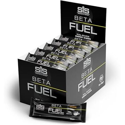 Science in Sport BETA Fuel Energy Chews, Citron, 20 Packs 45g Glucides, Double Source, Ratio Maltodextrine:Fructose 1:0,8 - Publicité Science in Sport BETA Fuel Energy Chews, Citron, 20 Packs 45g Glucides, Double Source, Ratio Maltodextrine:Fructose 1:0,8 - Publicité