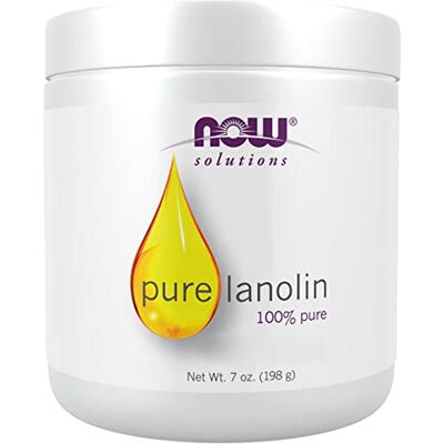 NOW Foods, Pure Lanolin, Graisse de Laine Pure, 198g, Appliquer sur la Peau, Sans Gluten, Sans OGM, Sans Soja - Publicité NOW Foods, Pure Lanolin, Graisse de Laine Pure, 198g, Appliquer sur la Peau, Sans Gluten, Sans OGM, Sans Soja - Publicité