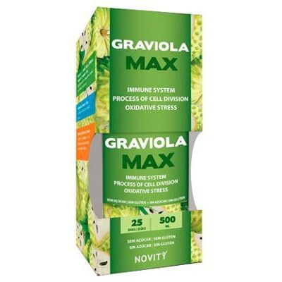 Novity Graviola Max - Complément alimentaire - 500ml - Publicité Novity Graviola Max - Complément alimentaire - 500ml - Publicité