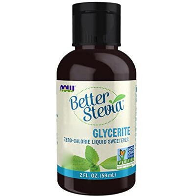 NOW Foods, BetterStevia Glycerite, Extrait de Feuille de Stévia Liquide, Substitut de Sucre Végétalien, 60ml, Testé en Laboratoire, Végétarien, Sans Soja, Sans Gluten, Végétarien, Sans OGM - Publicité NOW Foods, BetterStevia Glycerite, Extrait de Feuille de Stévia Liquide, Substitut de Sucre Végétalien, 60ml, Testé en Laboratoire, Végétarien, Sans Soja, Sans Gluten, Végétarien, Sans OGM - Publicité