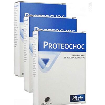 PILEJE PROTEOCHOC 12 CAPSULES Lot de 3 Boites de 12 Comprimés (3) - Publicité PILEJE PROTEOCHOC 12 CAPSULES Lot de 3 Boites de 12 Comprimés (3) - Publicité