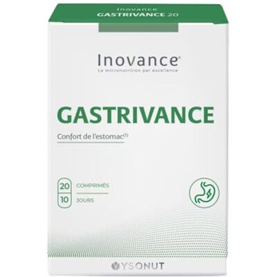Inovance Gastrivance 20comp - Complément alimentaire - Publicité Inovance Gastrivance 20comp - Complément alimentaire - Publicité