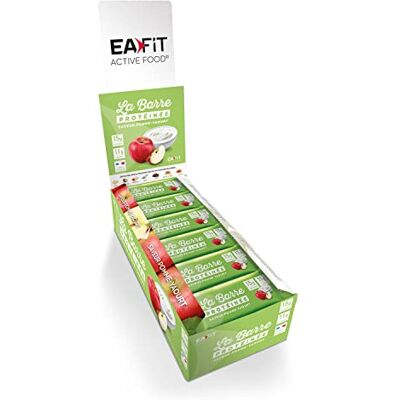 Barre Protéinée Eafit Pomme-Yogourt - Snack Riche en Protéines - Publicité Barre Protéinée Eafit Pomme-Yogourt - Snack Riche en Protéines - Publicité