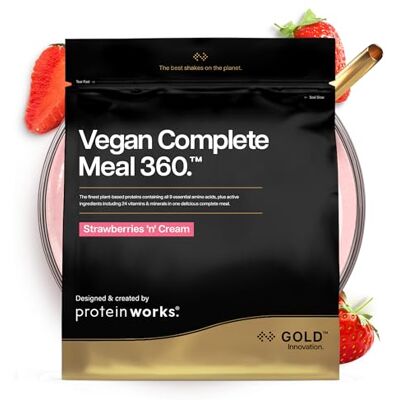 The Protein Works Repas Complet Végétalien - Shake de Remplacement Alimentaire - Publicité The Protein Works Repas Complet Végétalien - Shake de Remplacement Alimentaire - Publicité