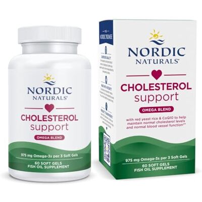 Nordic Naturals - Omega LDL Riz de Levure Rouge CoQ10 Complément Alimentaire - Publicité Nordic Naturals - Omega LDL Riz de Levure Rouge CoQ10 Complément Alimentaire - Publicité