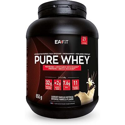 Eafit Pure whey - 850g - Protéine de Suero pour Musculation - Publicité Eafit Pure whey - 850g - Protéine de Suero pour Musculation - Publicité