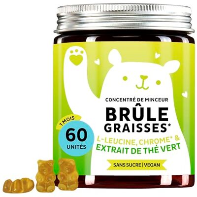 Bears with Benefits Gummies Complexe de Nutriments – Concentré De Minceur Gummies Avec Chrome, Biotine, Zinc, L-Leucine & Extrait De Thé Vert – 60 unités (1 mois), Vegan, Sans Sucre, - Publicité Bears with Benefits Gummies Complexe de Nutriments – Concentré De Minceur Gummies Avec Chrome, Biotine, Zinc, L-Leucine & Extrait De Thé Vert – 60 unités (1 mois), Vegan, Sans Sucre, - Publicité