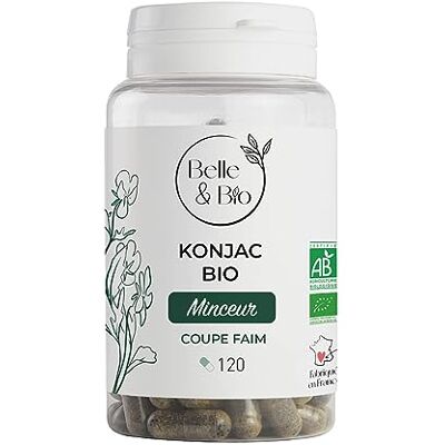 BIO + Satiété & Cure Minceur Konjac Bio Certifié Ecocert 90 Gélules Complément Alimentaire Fabriqué en France - Publicité BIO + Satiété & Cure Minceur Konjac Bio Certifié Ecocert 90 Gélules Complément Alimentaire Fabriqué en France - Publicité
