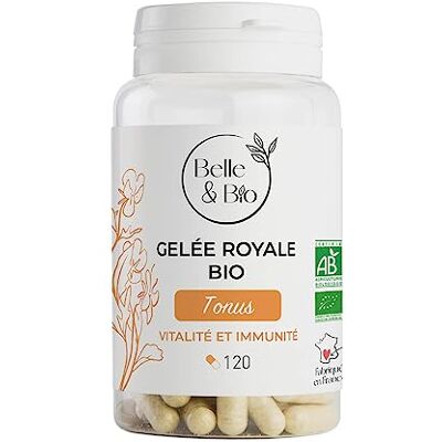 BIO + Belle&Bio Gelée Royale Bio 120 gélules Fabriqué en France - Publicité BIO + Belle&Bio Gelée Royale Bio 120 gélules Fabriqué en France - Publicité